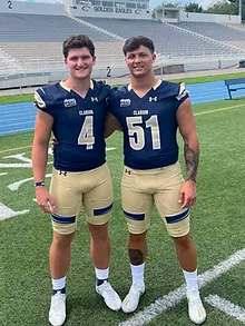 Ryan Orr & Jake Baker D2 Football